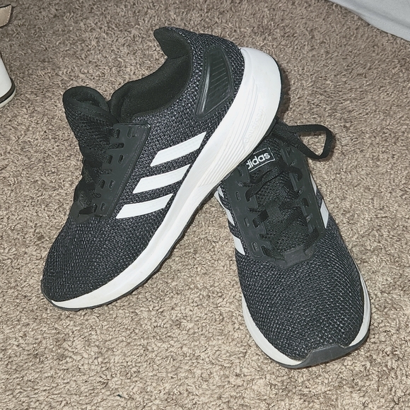 adidas Shoes - Adidas Cloudfoam Dark Gray & White Sneakers Size 8.5.